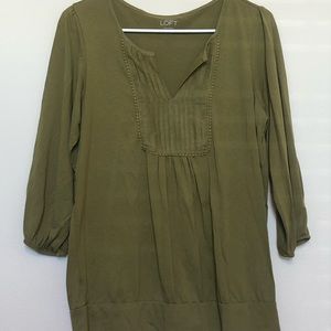 Ann Taylor Loft 3/4 Sleeve Tunic